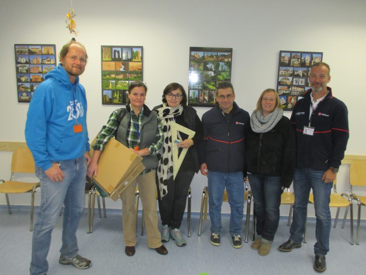 Von links: Hans Joachim Beckmann, Elke Kaltenschnee, Laura Melzer, Christian Sudek, Kerstim Schmieder, Isidro Perez (Foto: Jürgen Rollmann)